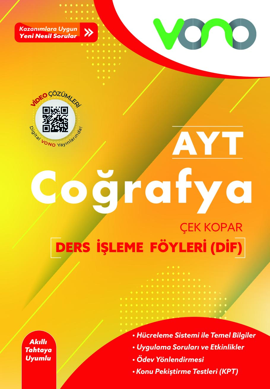 AYT Coğrafya DİF kapak görseli